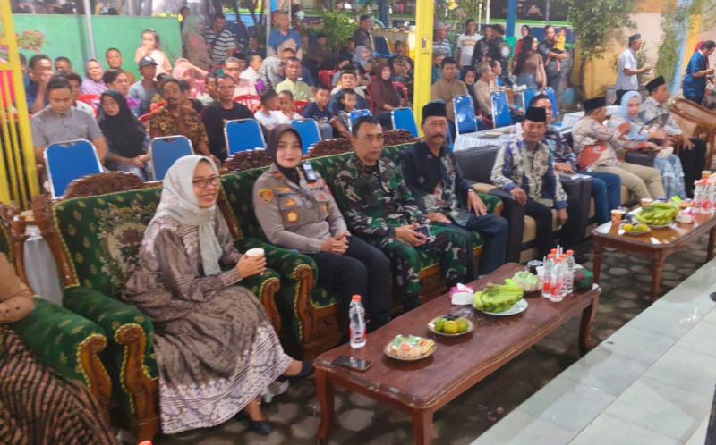 Danramil 0816/18 Sedati Hadiri Ruwatan, Wujud Kemanunggalan TNI dan Rakyat