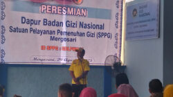 Dapur Gizi Nasional Wijaya Mandiri Tarik Resmi Dibuka