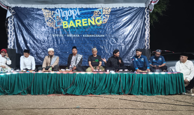 Ngaji Ngopi Bareng menjadi ruang komunikasi serta dialog terbuka tentang Sosial, Budaya dan Kebangsaan warga Desa Cemandi.