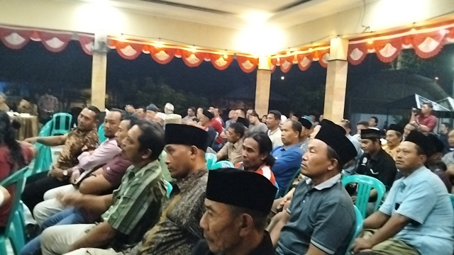 Musdes Jumput Rejo membahas tentang keberadaan lahan makam di Dusun Jumput Wetan.