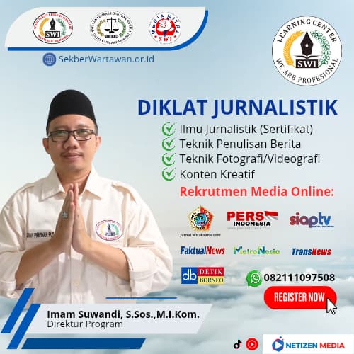 Learning Center SWI membuka peluang menjadi jurnalis profesional dan berkomitmen mendukung peningkatan kompetensi serta integritas wartawan