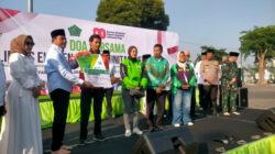 Doa Bersama Ojol Sidoarjo Hadirkan Ribuan Peserta di GOR Delta