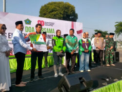 Doa Bersama Ojol Sidoarjo Hadirkan Ribuan Peserta di GOR Delta