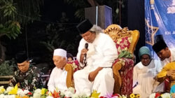 Maulid Nabi Muhammad SAW diperingati warga Desa Cemandi, menghadirkan penceramah asal Yogyakarta, KH. Ahmad Muwafik.