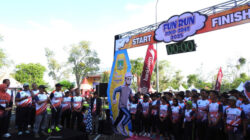 Dandim Pasuruan turut meriahkan peringatan Hari Ulang Tahun (HUT) ke-7 RSUD Grati Tahun 2025 melalui kegiatan Fun Run