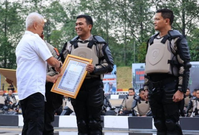 Apel Kasatwil Polri 2025, Polresta Sidoarjo Raih Penghargaan