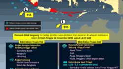 Bibit Siklon 93S Bergerak Jauh,