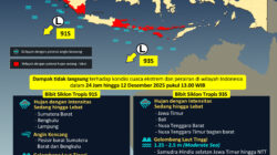 Bibit Siklon 93S Bergerak Jauh,