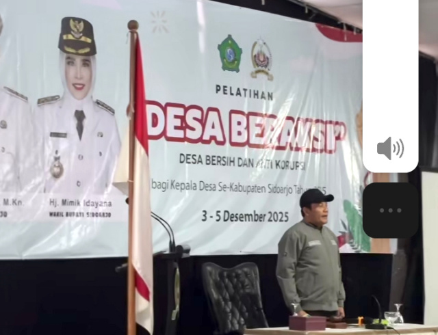 Pemkab Sidoarjo menggelar retret pelatihan Desa Beraksi di Rindam V/Brawijaya untuk memperkuat integritas dan tata kelola kepala desa
