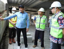 Proyek Pembangunan RSUD R.T. Notopuro di Sidak Bupati Subandi