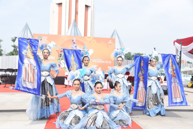 Wabup Sidoarjo mengumumkan peluncuran resmi Tari Pesona Delta, sebuah tarian baru yang digagas sebagai ikon budaya Kabupaten Sidoarjo.
