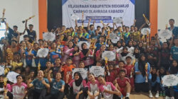 Kejurkab Kabaddi telah sukses dilaksanakan perdana oleh Pengurus Kabupaten Federasi Olahraga Kabaddi Seluruh Indonesia (Pengkab Foksi) Kabupaten Sidoarjo.