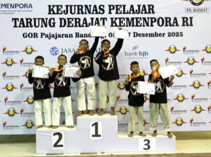 Kejurnas Kodrat Piala Kemenpora kembali menjadi panggung pembuktian bagi atlet-atlet muda asal Sidoarjo. Empat atlet Keluarga Olahraga Tarung Derajat (Kodrat) Sidoarjo sukses menyabet empat medali