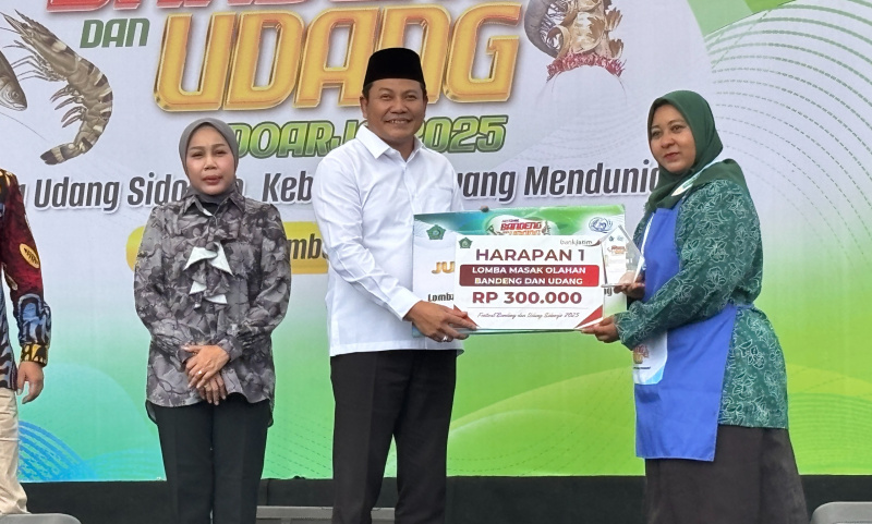 Festival Bandeng Udang 2025 Resmi Ditutup Bupati Sidoarjo Subandi