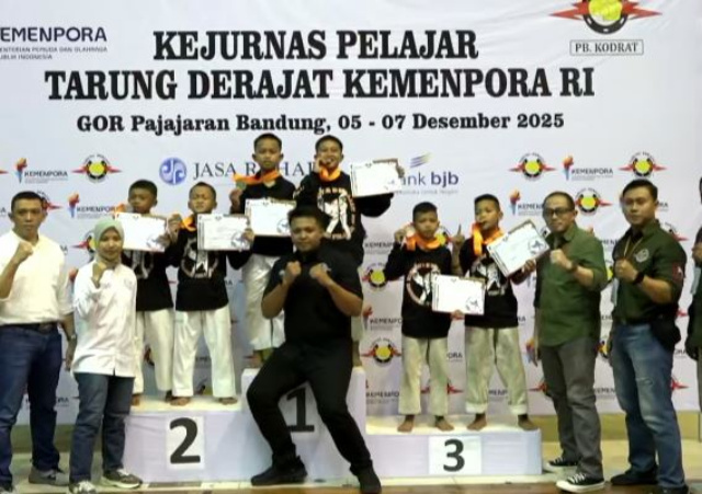 Kejurnas Kodrat Piala Kemenpora kembali menjadi panggung pembuktian bagi atlet-atlet muda asal Sidoarjo. Empat atlet Keluarga Olahraga Tarung Derajat (Kodrat) Sidoarjo sukses menyabet empat medali