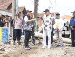 Dua proyek infrastruktur Pemerintah Sidoarjo Disidak Bupati